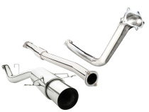 Subaru Impreza WRX & STI 01-07 Turboback-sportavgassystem (Race type) (Med De-Cat & Ljuddämpare) Cobra Sport